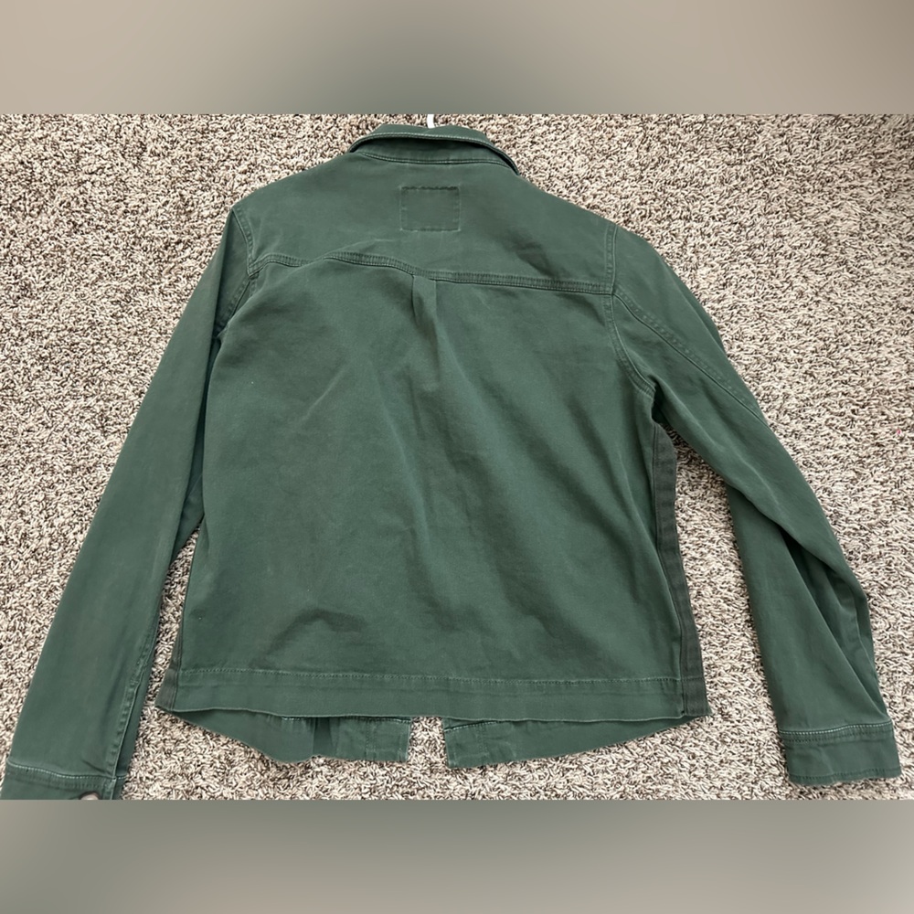 Sanctuary Olive Button-Up Jacket - image 6